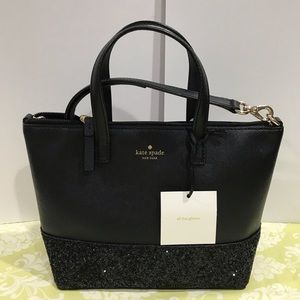 NWT Kate Spade Greta Court Ina Glitter Crossbody